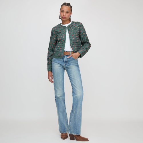 AmariJacket FleurChintz BottleGreenJeans22034