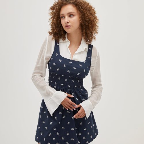 August TheCherDress NavyFloralJacquard2806copy