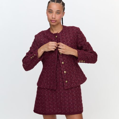 BennettDress BurgundyTweed22360 6b7632fd e730 48dd b45b 781f293efb2e