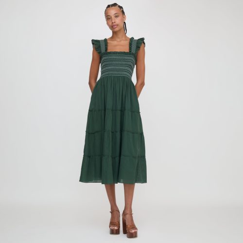 EllieNapDress Greenshadowstripe19068