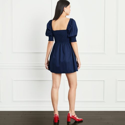 HHH1203 TheAthenaNapDress NavyCotton NavyCotton D