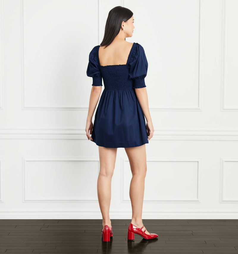 HHH1203 TheAthenaNapDress NavyCotton NavyCotton D