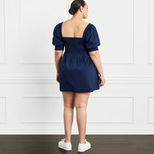 HHH1204 TheAthenaNapDress NavyCotton NavyCotton D