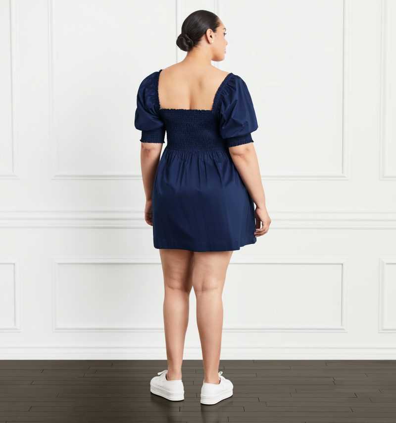 HHH1204 TheAthenaNapDress NavyCotton NavyCotton D