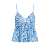 The Perri Sleep Tank - Blue Sherwood Forest color:blue sherwood forest