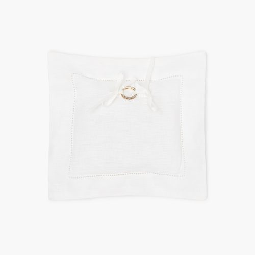 The Ring Pillow color:Pure White