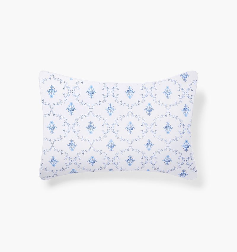 HHH1663 TheBoudoirPillowcase Mini BlueTrellisCottonSateen A 700afd86 3463 49a4 ac40 ed8ec0cf506f