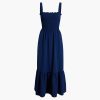 The Anjuli Nap Dress - Navy Crepe color:Wrinkle Resistant Navy Crepe