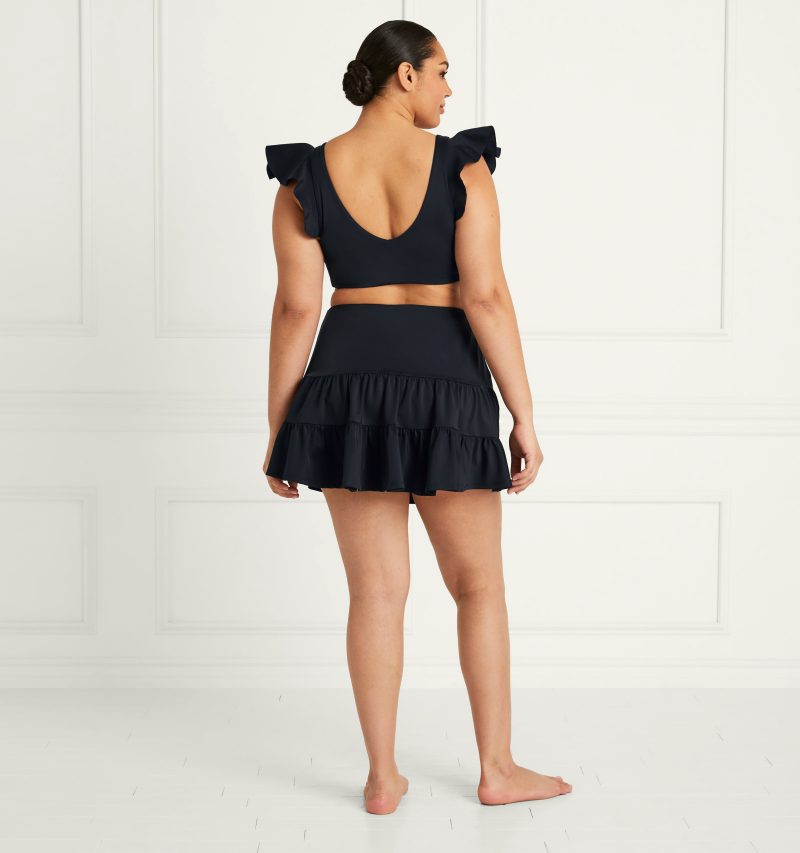 HHH1832 ThePoolSkirt Black Back