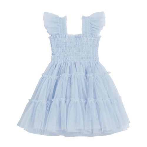 color:powder blue tulle