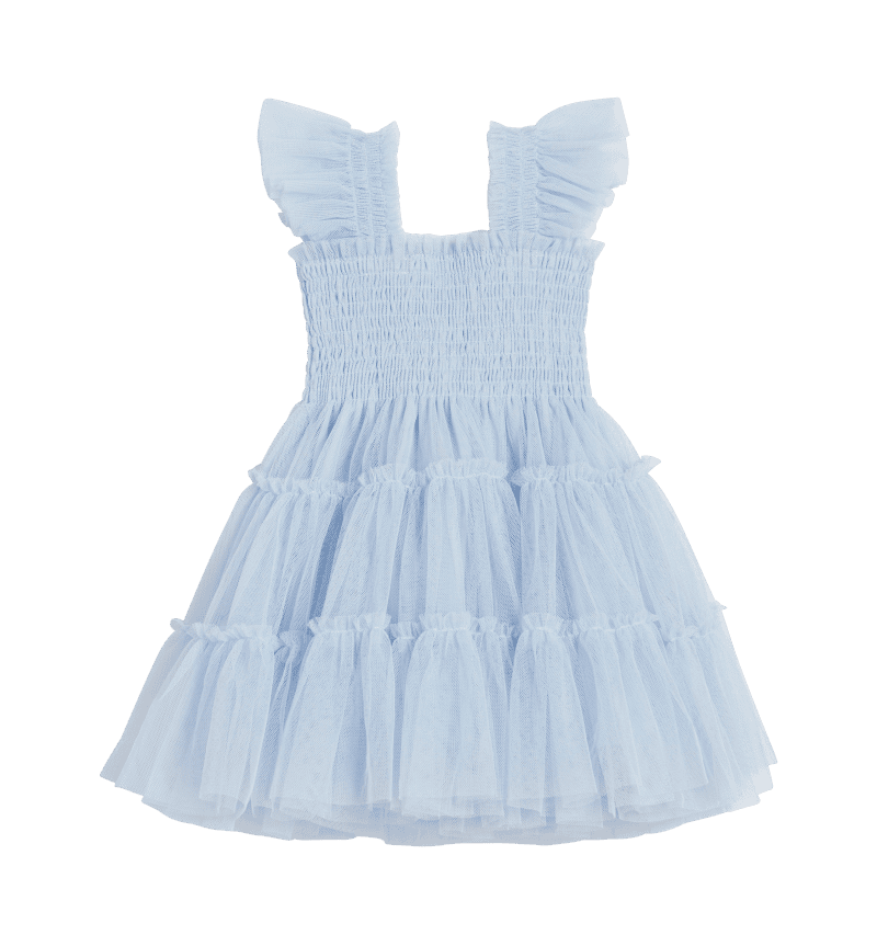 color:powder blue tulle