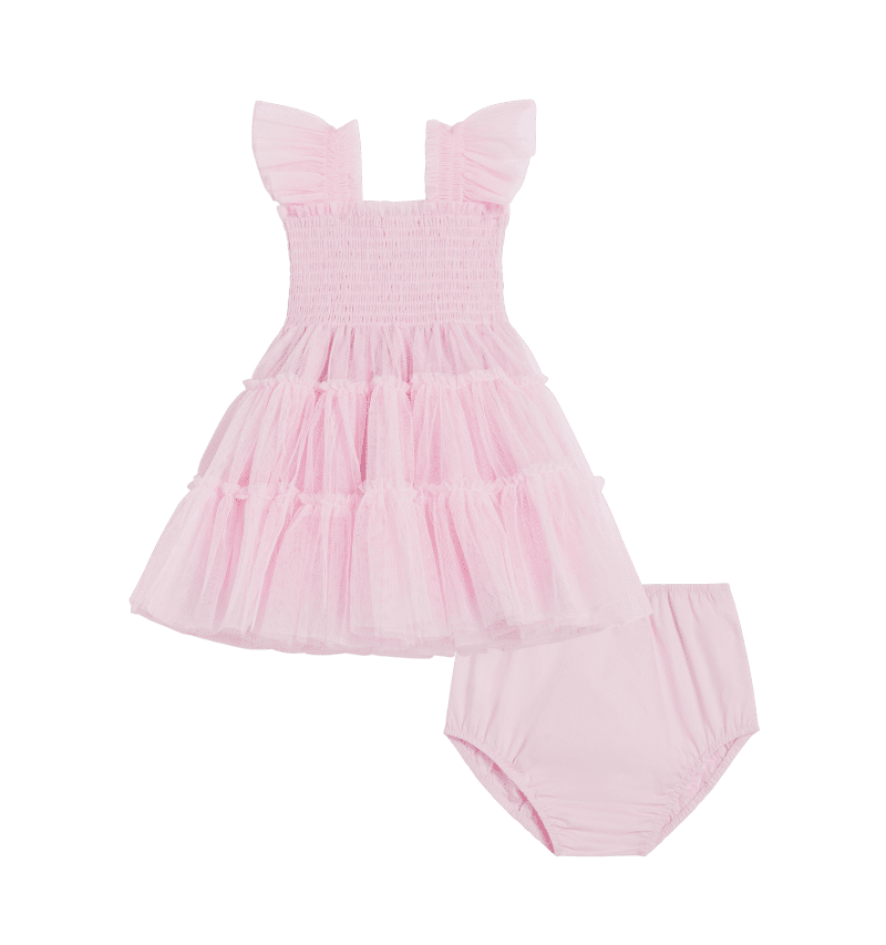 HHH1922 TheCollectorsEditionTinyEllieNapDress PinkTulle PU Front