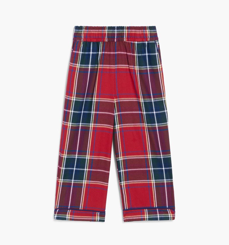 HHH2414 TheBaby TinyQuintinPajamaSet RedTartan GH Front resource1