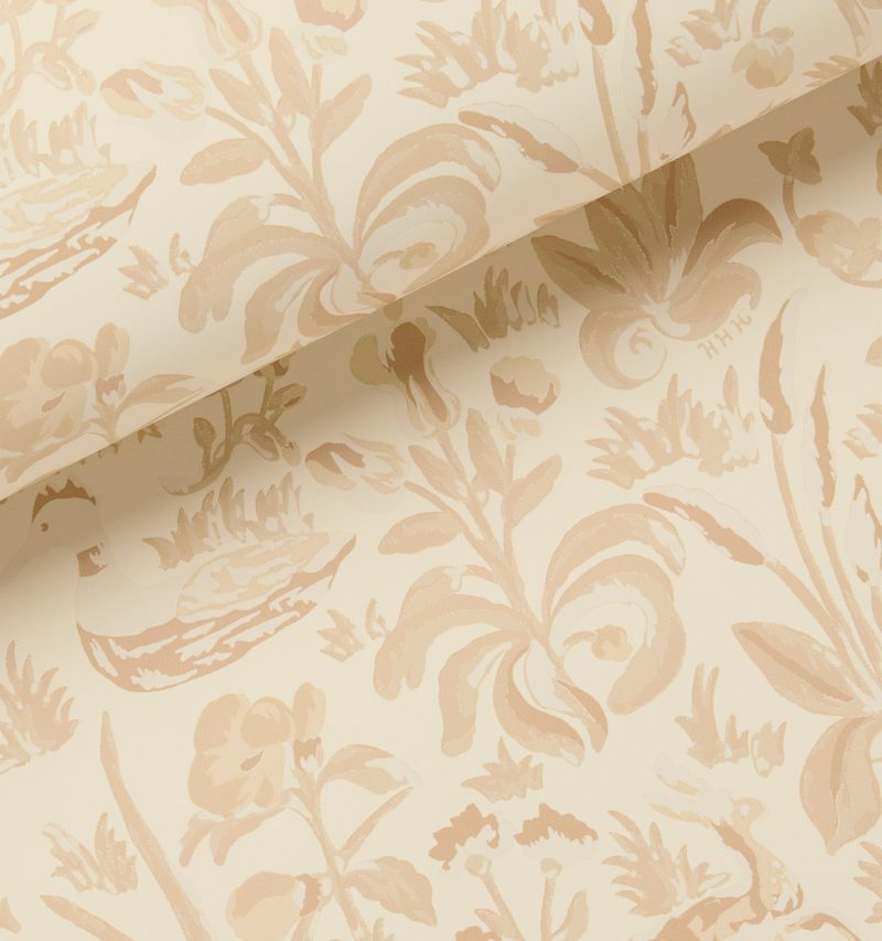 HHH2477 Wallpaper SherwoodForest Sand ClayCoated TT Detail 2