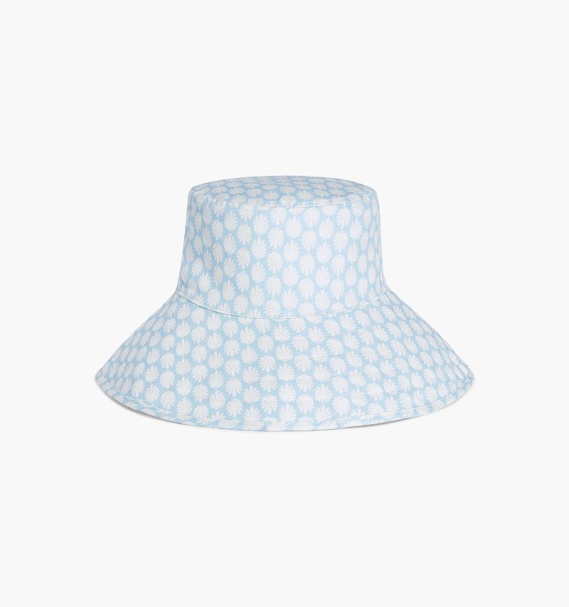 HHH2644 The Sun Hat Baroque Shells in Powder Blue GH Front 1