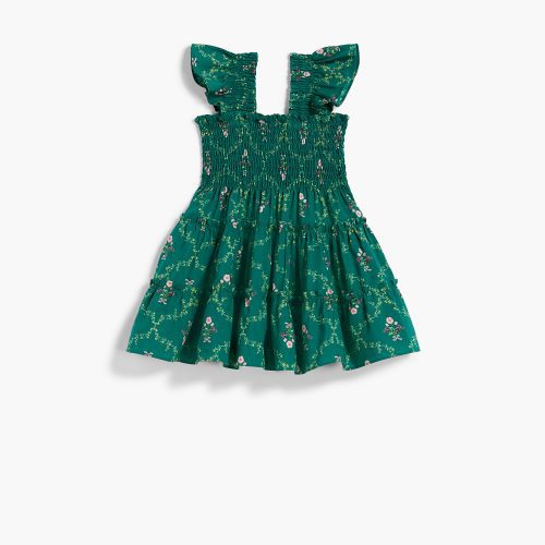 HHH2669 TheBabyEllieNapDress EmeraldTrellis PU Front 1