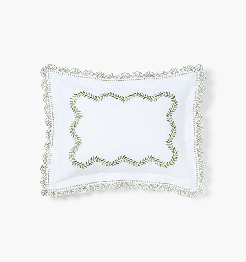 HHH2703 TheBoudoirPillow AppleGreenSloaneBedding TT A 1