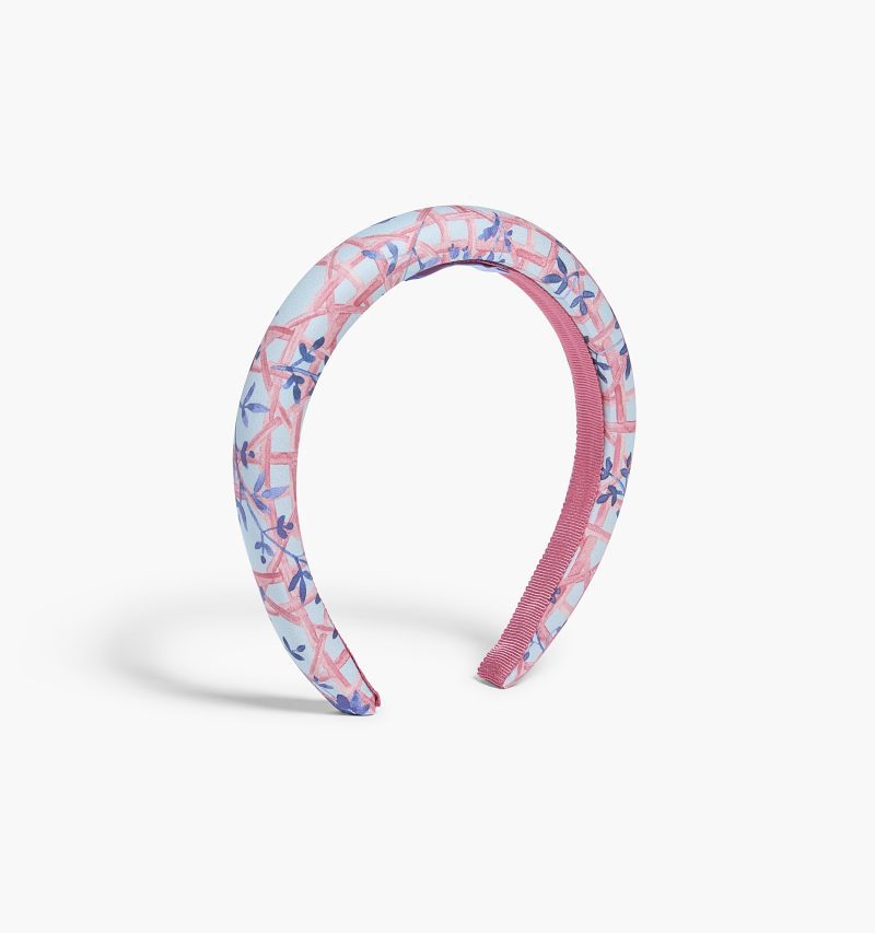 HHH2859 TheAliceHeadband BasketweaveVineinPink TT A 1