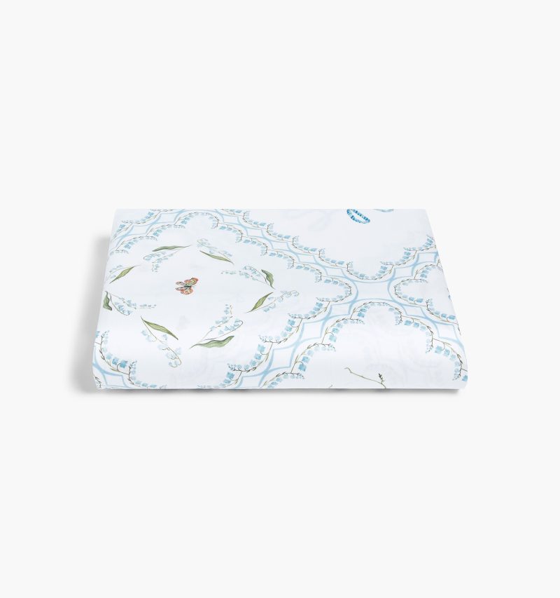 HHH2867 The Fitted Sheet Floral Patchwork in White TT A 1