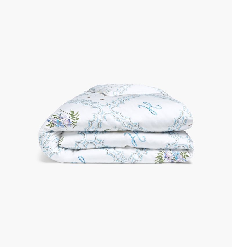 HHH2869 The Duvet Cover Floral Patchwork in White TT A 1