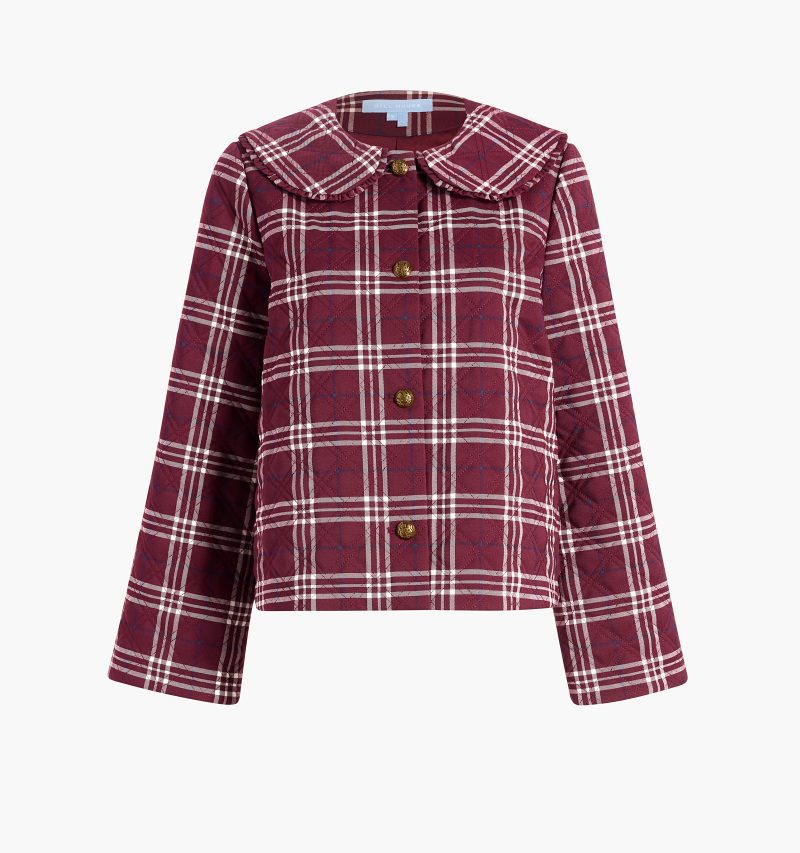 HHH2952 TheBlakeJacket BerryWallacePlaid GH Front 1