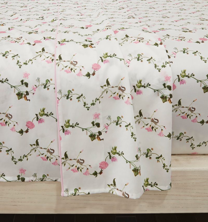 HHH693 PinkPondFloralTopSheet PinkPondFloral F