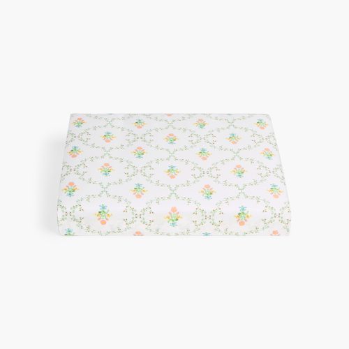 Pastel Trellis Fitted Sheet color:pastel trellis