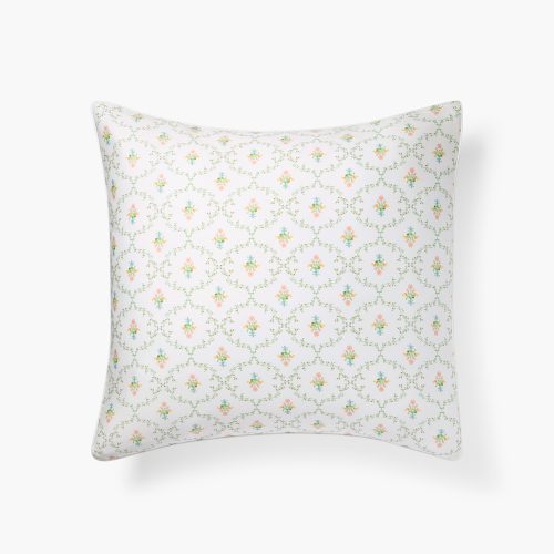 Pastel Trellis Euro Sham color:pastel trellis