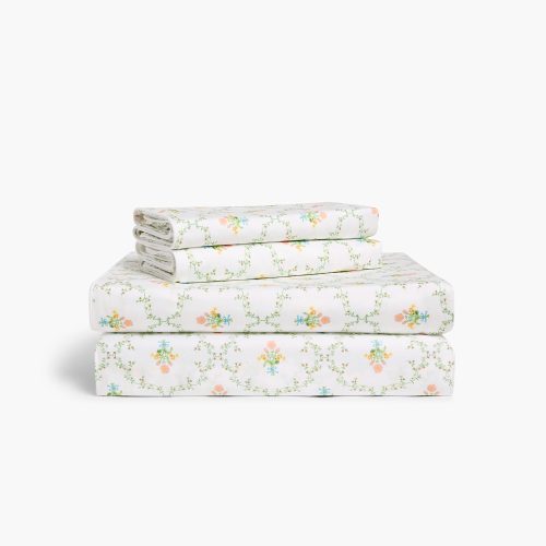 Pastel Trellis Sheet Set color:pastel trellis