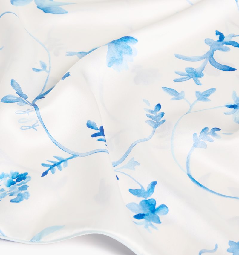 HHH755 SisiSilkPillowcasePRINTED BlueBotanical BlueBotanical ALT 1 2 3