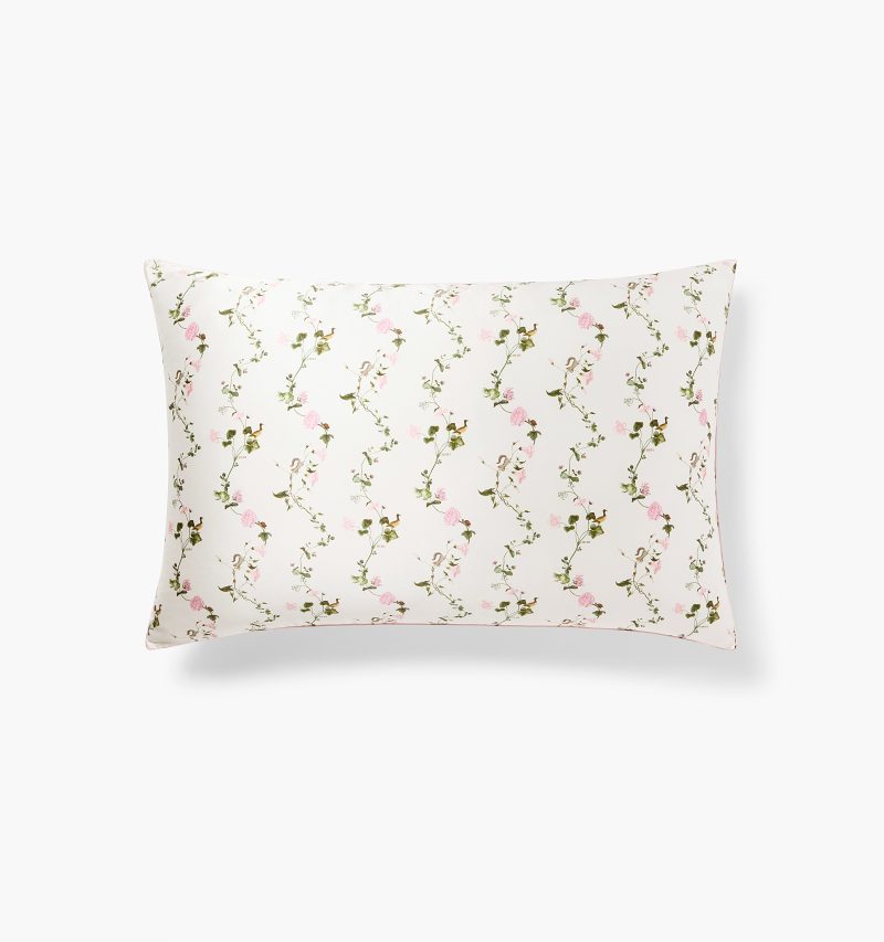 HHH758 SisiSilkPillowcase PinkPondFloral PinkPondFloral A