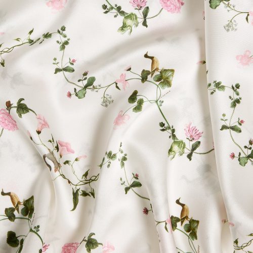 HHH758 SisiSilkPillowcase PinkPondFloral PinkPondFloral D