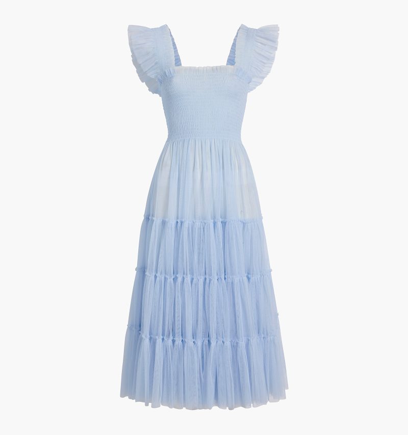 The Collector's Edition Ellie Nap Dress - Powder Blue Tulle color:powder blue tulle