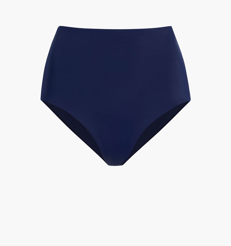 The Lola Swim Bottom - Navy color:navy