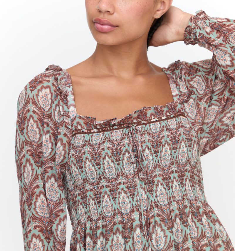 LongSleeveScarlett Pinecone SageGeorgette21403