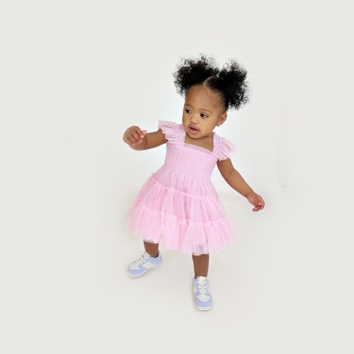 Pink Tulle Baby Tiny Ellie Nap Dress