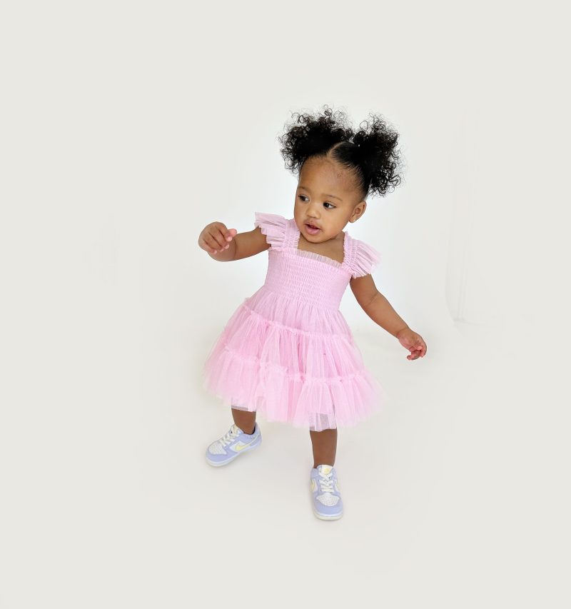 Pink Tulle Baby Tiny Ellie Nap Dress