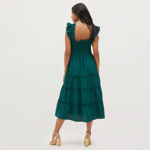 Replen TheEllieNapDress GreenCrepe2625copy