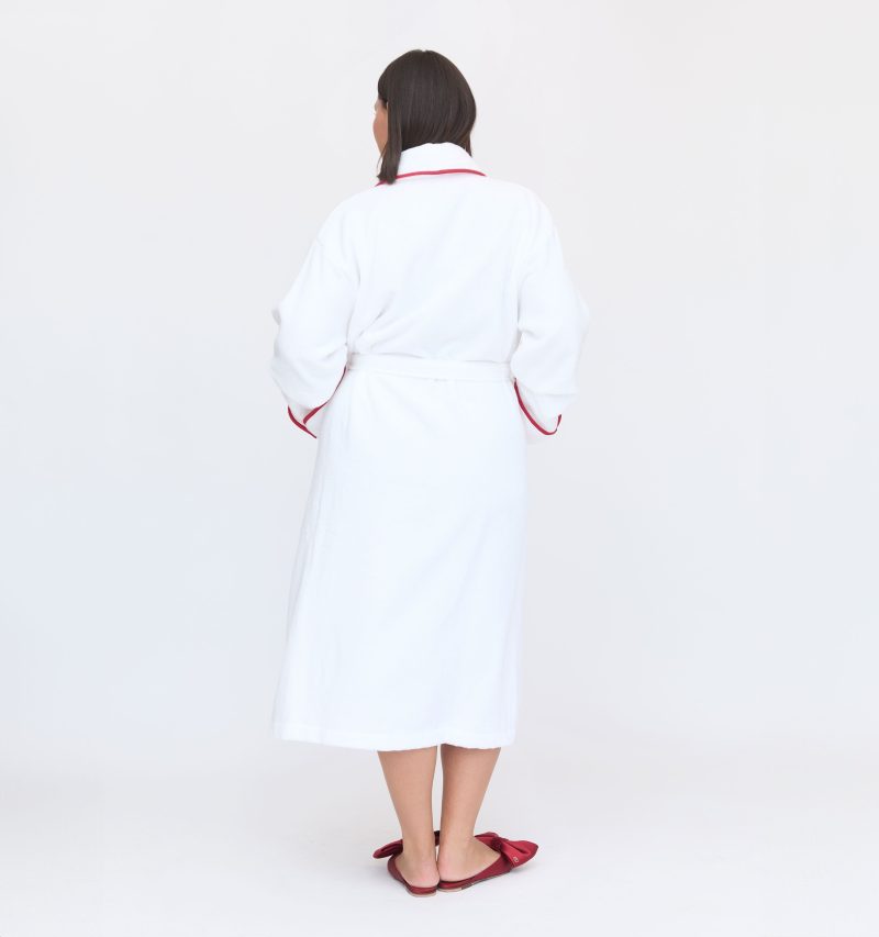 The Hotel Robe Red Piping5663