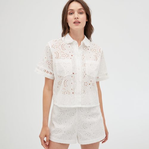 TheAnnetteTop WhiteBroderieTheLisetteShorts WhiteBroderie6094