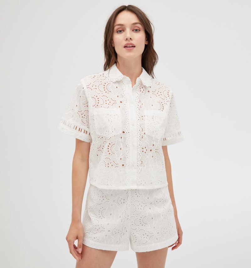 TheAnnetteTop WhiteBroderieTheLisetteShorts WhiteBroderie6094