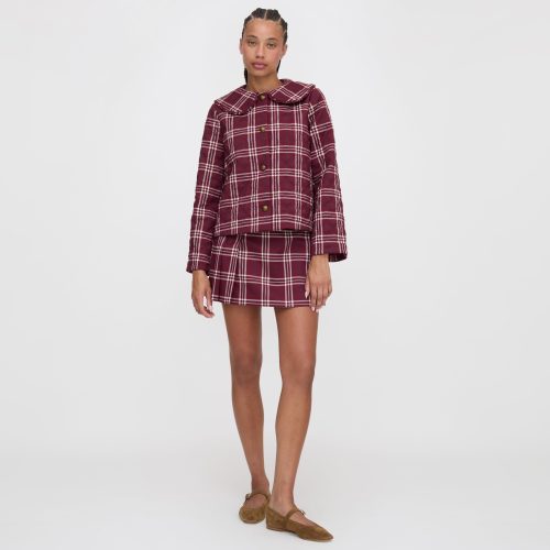 TheBlakeJacket BerryWallacePlaid TheInolaSkirt BerryWallacePlaid22631