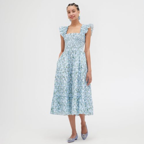 TheEllieNapDress BasketweaveVineinBlue 00320