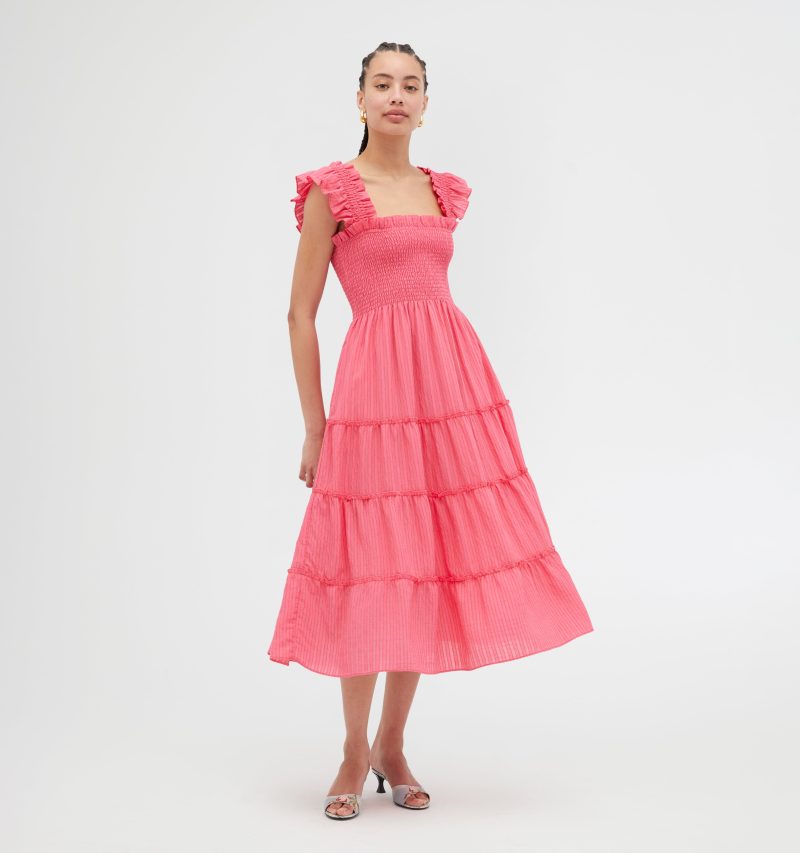 TheEllieNapDress WatermelonOrganzaSeersucker 00759