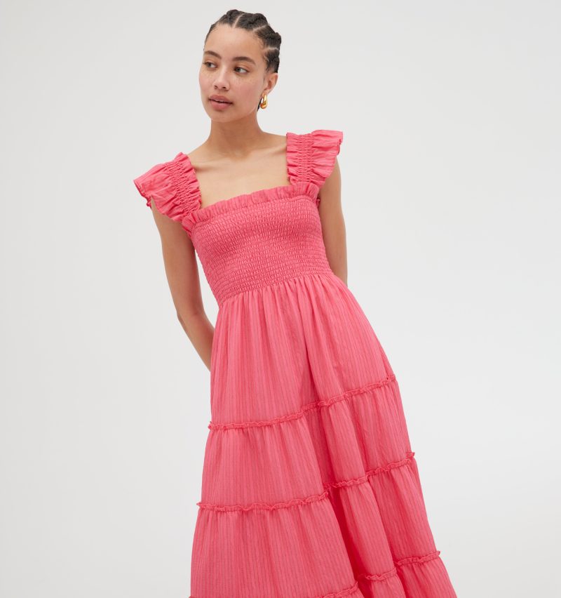 TheEllieNapDress WatermelonOrganzaSeersucker 00824