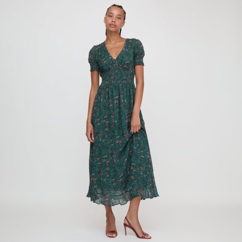 TheGeorgiaNapDress BottleGreenFleurChintz19503