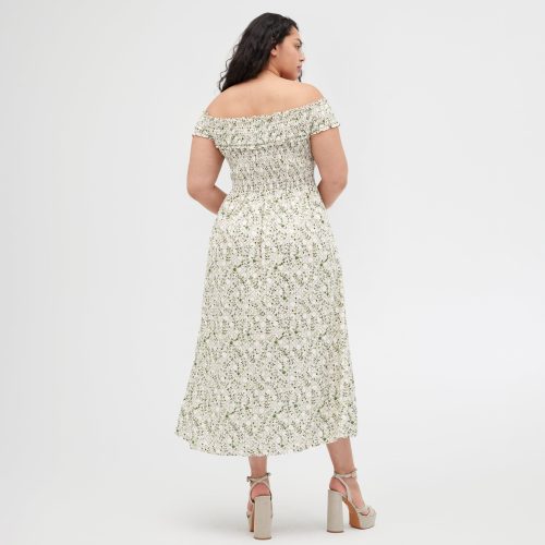 TheMargueriteNapDress BasketweaveVineinSandCurve3577