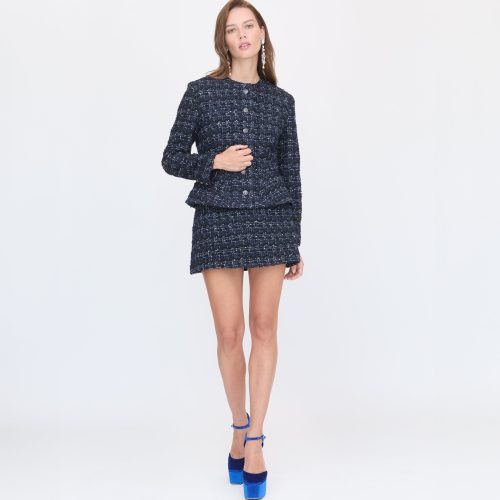 TheValentinoJacket HallieSkirtBlack NavyTweed3581